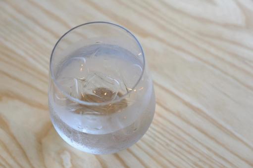 Photo, glass, ice, water, 