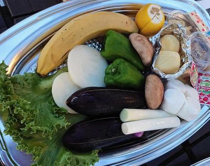 バーベキュー野菜 バーベキュー野菜の写真
