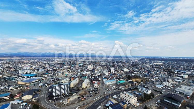 秋田県の風景 秋田県,風景,景色の写真素材
