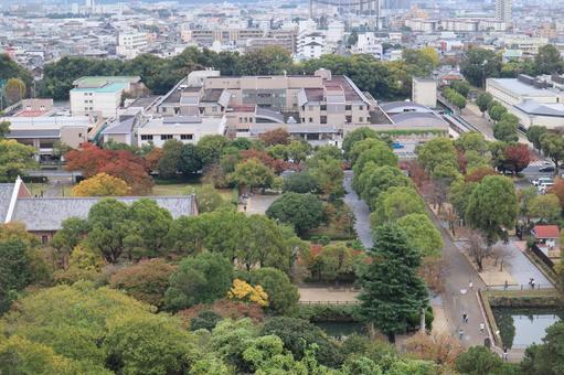 姫路城 眺望 姫路城 眺望の写真