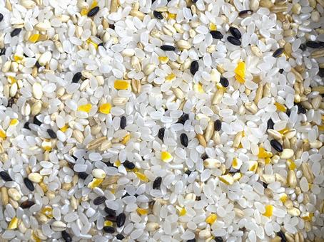 雑穀米 雑穀米,お米,米の写真素材