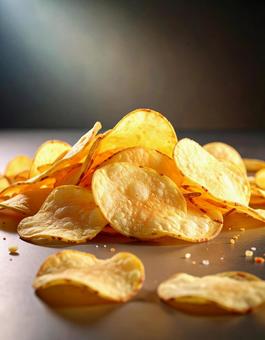 ポテトチップスの写真