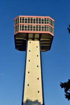 Photo, evening, showa, observatory, 