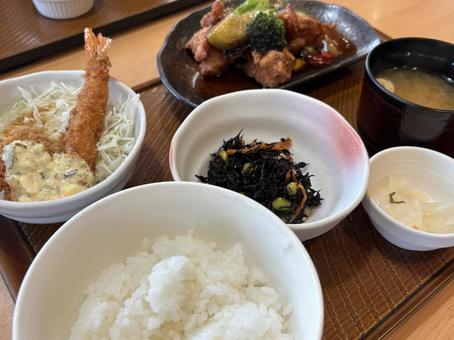 Photo, set meal, cuisine, meal, 