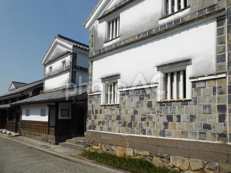   倉敷美観地区の街並み 倉敷美観地区,歴史的建造物,美観地区の写真素材