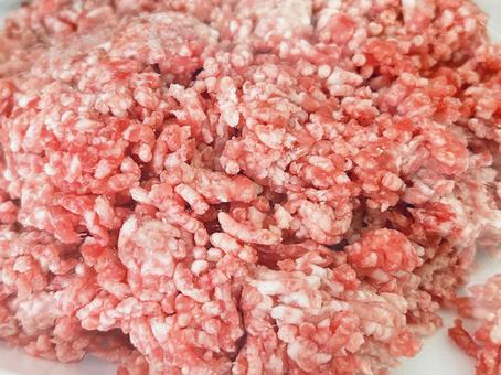 肉屋さんの国産牛・豚ミンチ ミンチ,肉,国産の写真素材