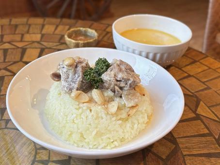 マンサフ マンサフ,ヨルダン料理,ヨルダンの写真素材