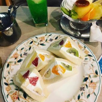 老舗の喫茶の写真