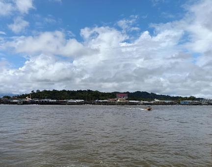 ウォータービレッジ対岸よりの写真