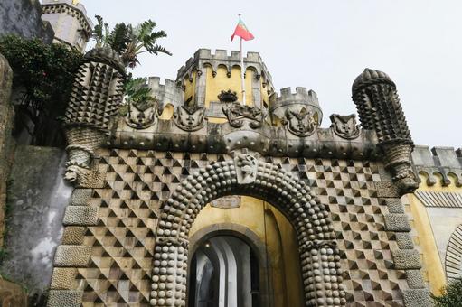 Photo, ペ ー ナ palace, world heritage, sintra, 