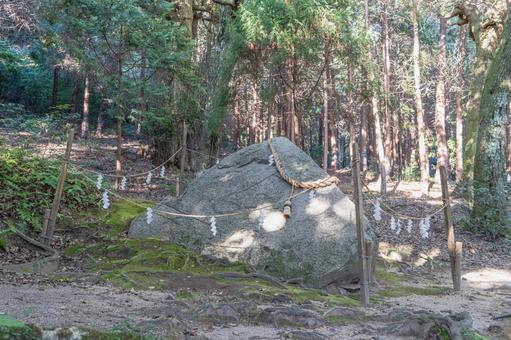 滋賀 白鬚神社 磐座 滋賀 白鬚神社 磐座の写真