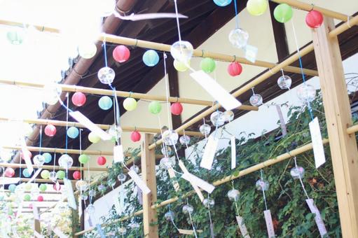 おふさ観音風鈴まつり おふさ観音風鈴まつり 風鈴,お盆,祭の写真素材