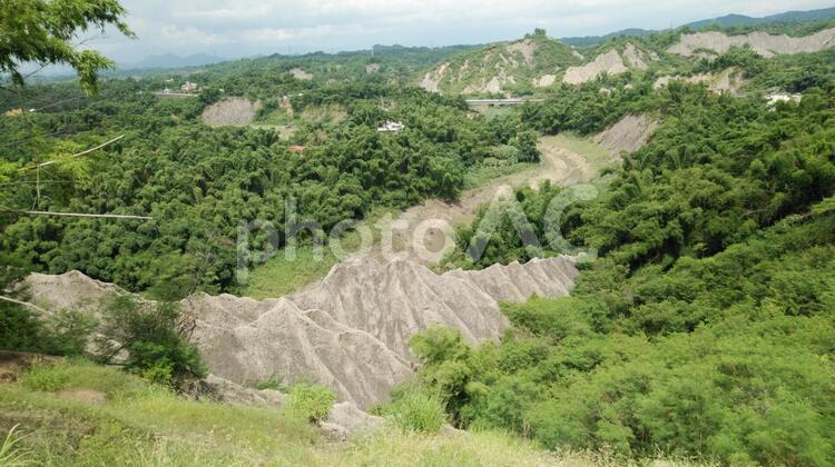 月世界　悪地風景 風景,自然,山の写真素材