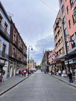 メキシコシティの街並み メキシコシティの街並み 海外,旅行,メキシコの写真素材