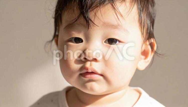 モチモチの赤ちゃん 赤ちゃん,ムチムチ,可愛いの写真素材