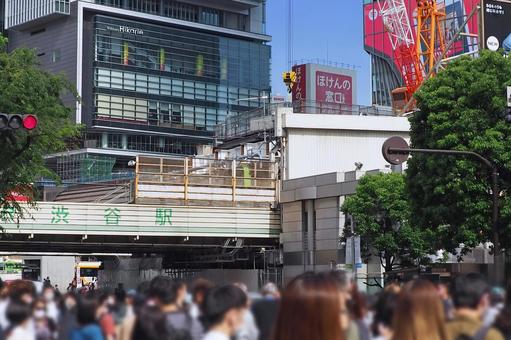 澀谷站前廣場爭奪穿越人群圖像, JPG 澀谷站前廣場爭奪穿越人群圖像, 시부야, 시부야 스크램블 교차로, 시부야 교차로, JPG