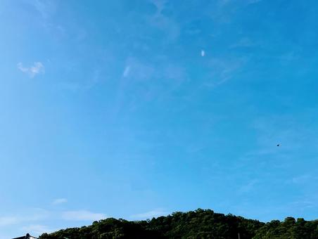 Photo, mountains, sky, blue sky, 