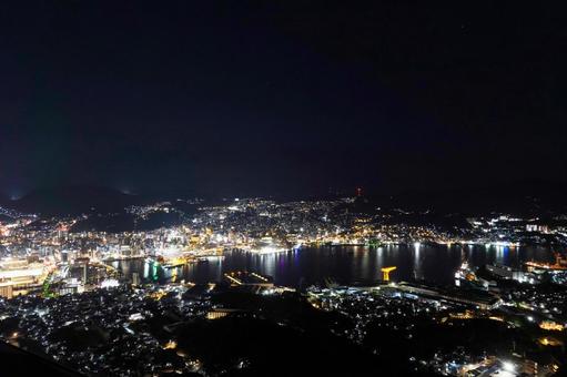Nagasaki city night view 2, JPG