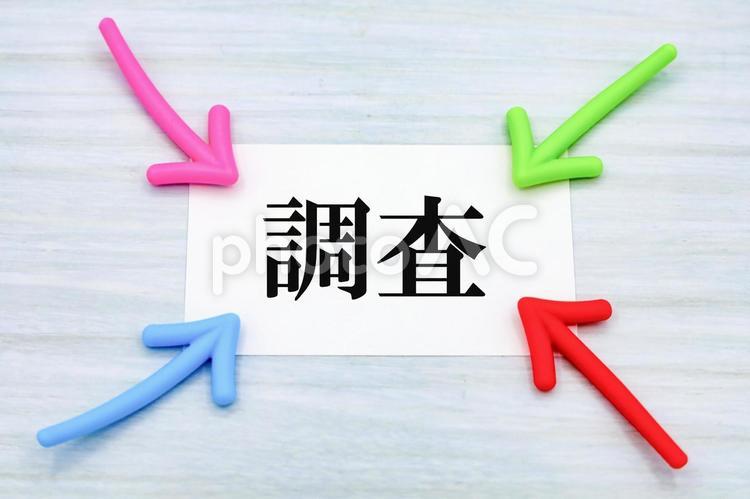 多角的アプローチで調査を進める 調査,リサーチ,分析の写真素材