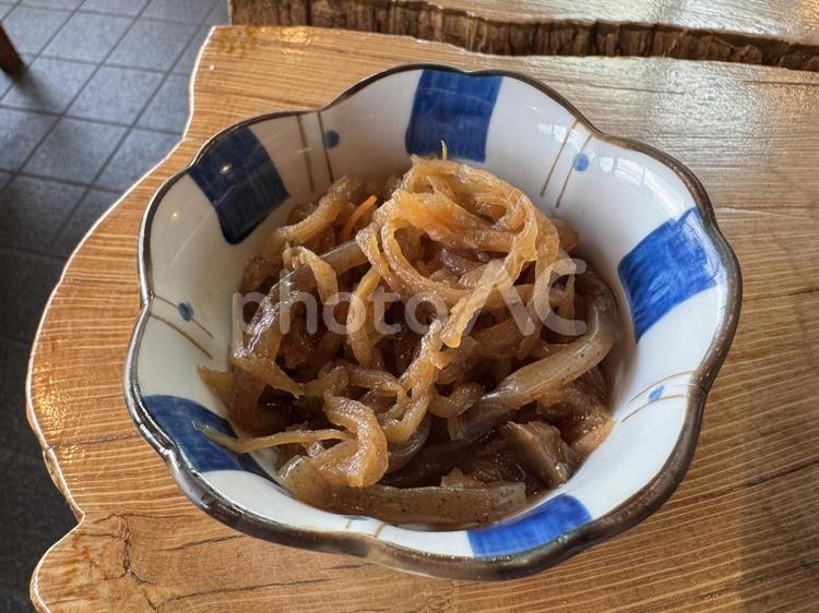 切り干し大根 切り干し大根,こんにゃく,にんじんの写真素材
