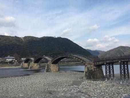 錦帯橋 錦帯橋 橋,河川,錦帯橋の写真素材