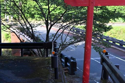 Photo, torii, bridge, minami satsuma, 