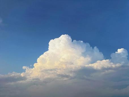 入道雲3 入道雲3 入道雲,積乱雲,雲の写真素材