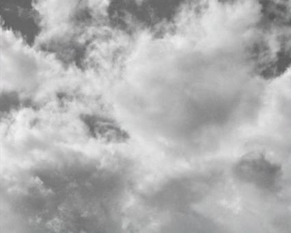 モノクロの空 モノクロの空の写真