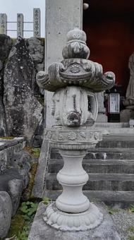 魚沼スカイライン護国観音灯篭 灯篭,護国観音苑,護国観音の写真素材