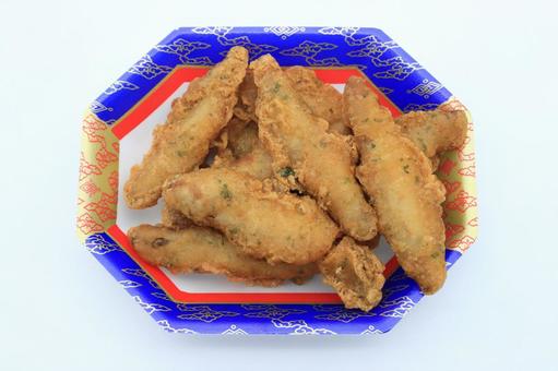 ワカサギフライ ワカサギ,公魚,鰙の写真素材