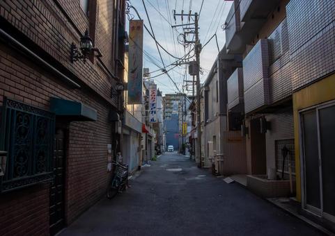 路地裏 路地裏の写真
