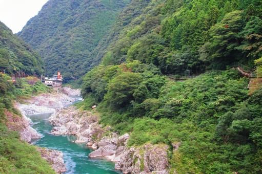 徳島県-大歩危 徳島県-大歩危の写真