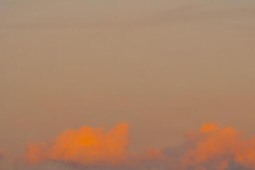夕暮れの空 夕暮れの空の写真