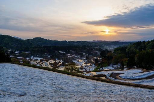 250505十日町市星峠 新潟県,十日町市,星峠の写真素材