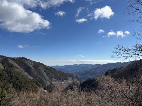 東京の低山 山,風景,絶景の写真素材