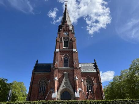 ルンド ルンド,スウェーデン,北欧の写真素材