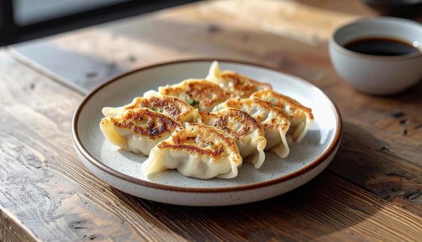 餃子 餃子の写真