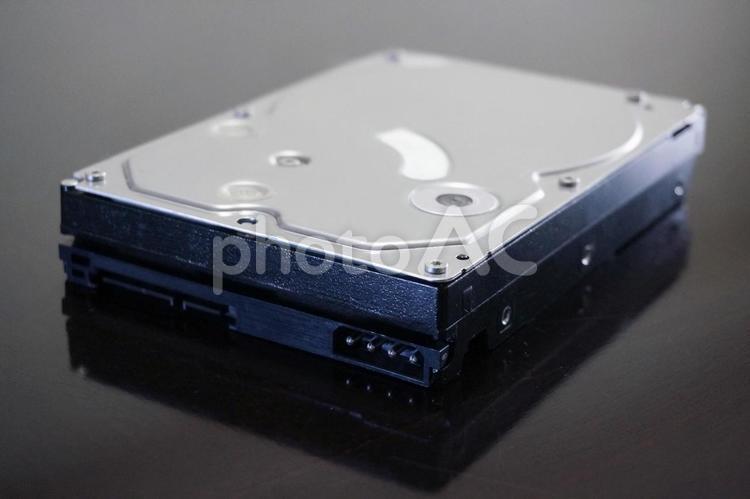 ハードディスク表面 ハードディスク,hdd,ドライブの写真素材
