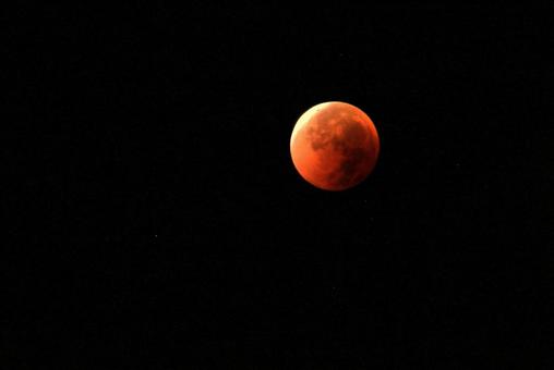 皆既月食 皆既月食 皆既月食,月食,満月の写真素材