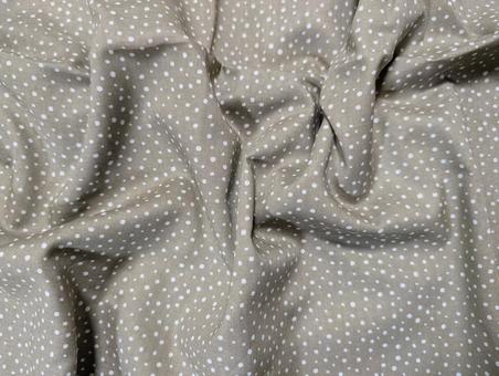 グレージュのドット生地2 グレージュのドット生地2 布,生地,綿の写真素材