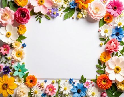 花のお祝いカードの写真素材 花のお祝いカードの写真素材の写真