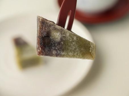 きんつば 抹茶きんつば 和菓子 きんつば 抹茶きんつば 和菓子 きんつば,抹茶きんつば,和菓子の写真素材