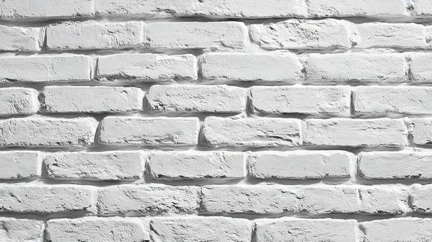 様々なデザインに活用できる、白いレンガ 様々なデザインに活用できる、白いレンガの写真