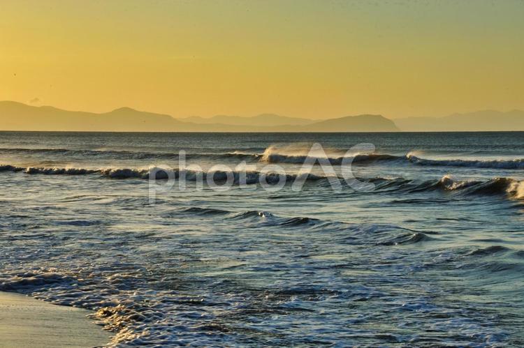 夕暮れの海 夕暮れの海,夕焼け,sunsetの写真素材