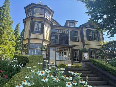 外交官の家 横浜市西洋館 石川町駅,横浜西洋館,外交官の家の写真素材