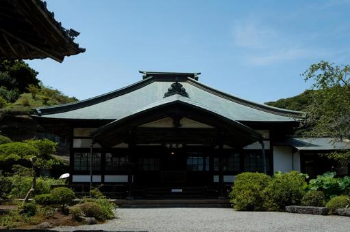 ［神奈川県鎌倉市］海蔵寺｜花の寺 鎌倉,海蔵寺,寺の写真素材