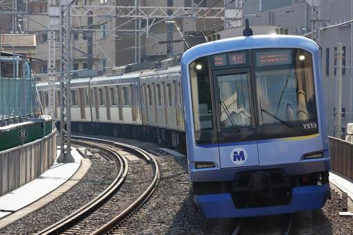 横浜高速鉄道、Y500系、Y513編成 横浜高速鉄道,みなとみらい線,y500系の写真素材