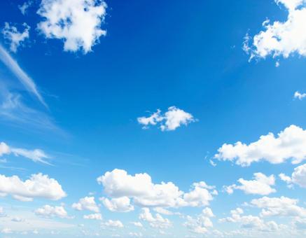 きれいな空の背景素材10 きれいな空の背景素材10の写真