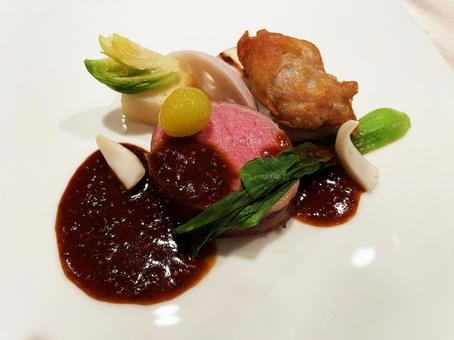 高級料理 料理,肉料理,フレンチの写真素材