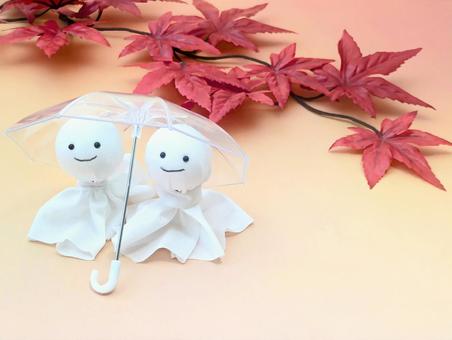 秋イメージ(秋雨)1 秋イメージ(秋雨)1の写真